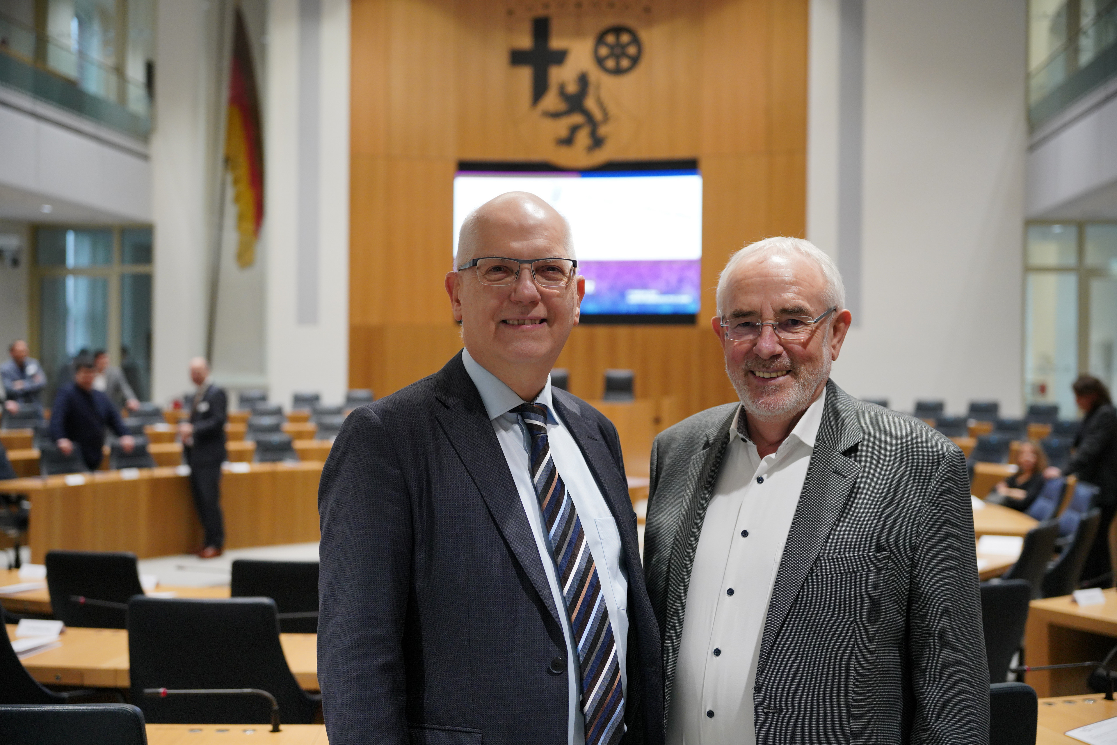 Prof. Dr. Dieter Kugelmann und Prof. Dr. Alexander Roßnagel, Hessischer Beauftragter für Datenschutz und Informationsfreiheit