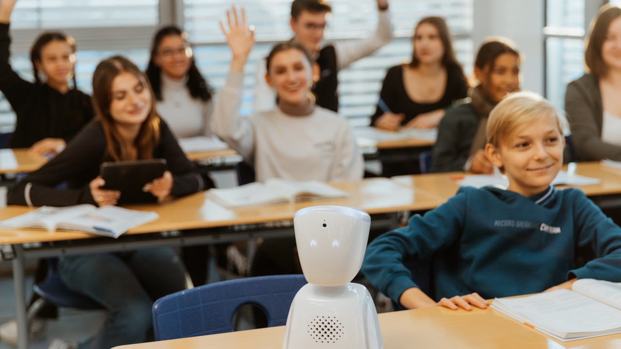 Telepräsenzroboter im Klassenraum